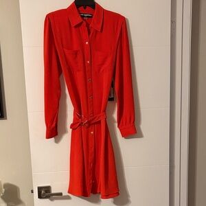 Karl Lagerfeld Tangerine Dress Sz.6 New!!!
